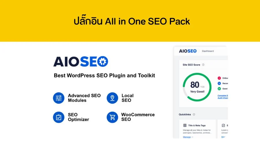 ปลั๊กอิน All in One SEO Pack