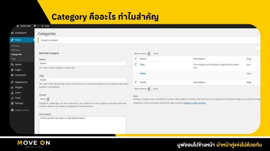Category คืออะไร ทำไมสำคัญ