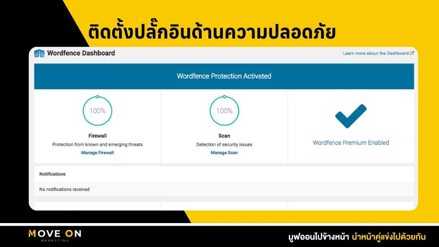 ติดตั้งปลั๊กอินด้านความปลอดภัย