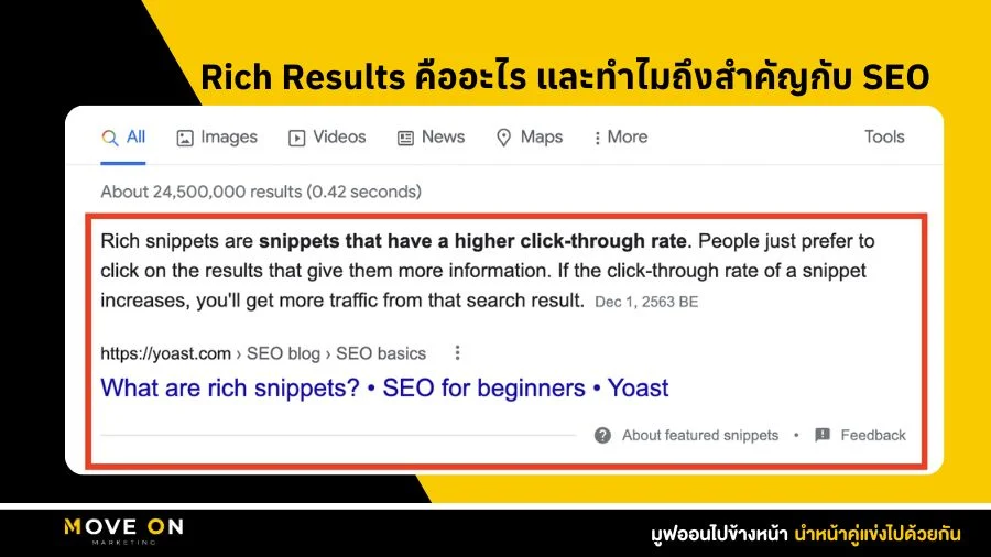 Rich Results คืออะไร และทำไมถึงสำคัญกับ SEO